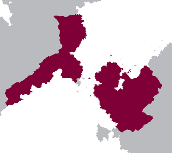 Map of the Dominion in X