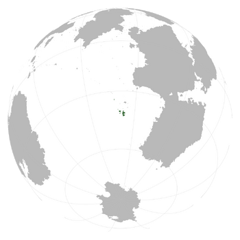 Czisilia (dark green) on Jotunnheim