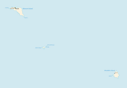 Map of the West Islands