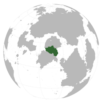 The CER (dark green) on Jotunnheim