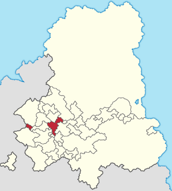 Location of Tuustschuschuun in the Gintem Confederation