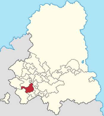 Location of Åbduscho in the Gintem Confederation