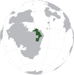 Location of Tschenebitüschö on Jotunnheim