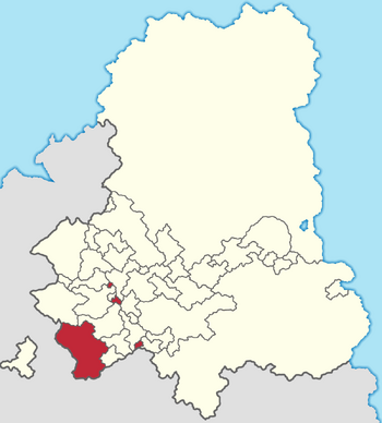 Location of Jatschüümürns in the Gintem Confederation